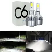 H3 6000K WITE LED 80W HEADLIGHTS FOG DRIVING LIGHT BULBS CAR LAMP GLOBES 2X (for: Ford)