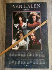 VINTAGE POSTER: VAN HALEN mcmlxxiv (Original In Store Poster 1983) USA Printed