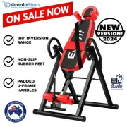 Inversion Table Gravity Stretcher Inverter Foldable Home Fitness Gym Black & Red