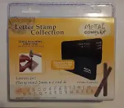 Metal Leather Wood Stamping Metal Complex Letter Stamp PLAYGROUND 2mm Lowercase