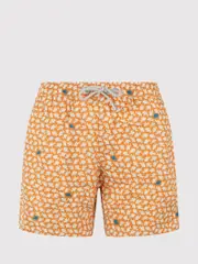 [Mc2 Saint Barth] Mc2 Saint Barth-Swim Shorts Yellow & Orange-Uomo S
