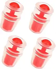 HAFRILY 4Pcs Hydration Bladder Bite Valve Replacement Sheath Silicone Bite Valve for Most Hydration Bags Hydration Pack System