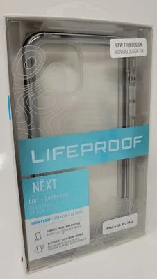Lifeproof Next Case for Apple iPhone 11 Pro Max 6.5", Clear, Dirt & Drop-Proof