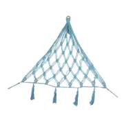 Hanging Storage Hammock with Hooks for Stuffed Toys Plush Animals