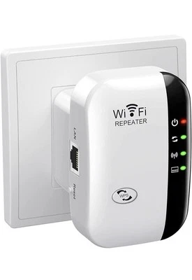 WiFi Extender Repeater Wireless Internet Router Range Signal Booster