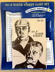 Sherlock Holmes 221 B Baker Street Set #5 Expansion 20 Add. Cases 81-100 NEW!!!