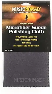 MusicNomad Microfiber Suede Polishing Cloth (MN201), Small