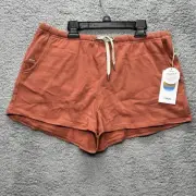 Vuori Women’s Sunnyside Short Large Cinnamon 2” Inseam Athleisure New