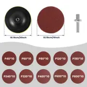 100Pcs Angle Grinder Sanding Disc 40800 Grit Reusable Round Sanding Disc·~