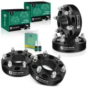 4pcs 6x5.5" to 6x5.5" Wheel Spacer M14x1.5 Studs 78.1mm 1.5" for Chevy K2500 GMC
