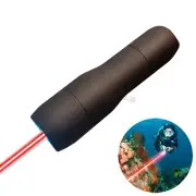 D5 Waterproof Blue Laser Pointer Green Laser Torch Cyan Beam Diving Depth of 5M