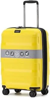 [Tosca] Comet Carry On 55cm Hardsided Suitcase - Yellow