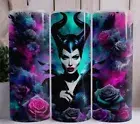 Maleficent 20oz Tumbler Travel Mug Insulated Stainless Steel Cup Mug Straw Lid