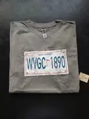 NWT MEN'S NEXT LEVEL INSPIRED DYE TEE, SIZE: L, COLOR: GRAY (J498)