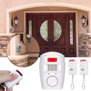Home Window Door Burglar Security Alarm System Sensor&2 Remote Control
