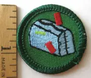 Retired Girl Scout 2001-2011 Junior ON MY WAY BADGE Travel Suitcase Patch NEW