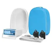 Ionic Detox Cell Spa Body Relax Cleanse Machine With Foot Baths Tub Basin & Bag