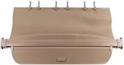 Trunk Cargo Cover Compatible With KIA SPORTAGE 2005-2016 Security Shield Rear Luggage Curtain Retractable Partition Privacy Accessories(Beige)