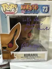 Kurama Flocked #73 Autograph Signed BGS Naruto Anime Funko Pop! Paul St. Peter