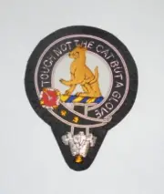Royal Scottish Scotland Scots Clan Crest Family Name MacPherson McPherson Patch