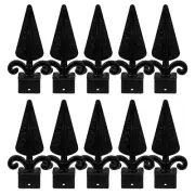 BESPORTBLE Fence Finials Topper: 10pcs Gothic Plastic Picket Fence Caps - Tip...