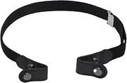[Ruhnjyg] No Buckle Stretch Belt | Invisible No Buckle Lazy Belt Elastic Belt | Comfortable Waist Belt Stretch Adjustable Women Accessories for Pants, Single Attribute, Refer to description