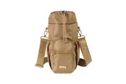 Sachi Crossbody Insulated Bottle Bag Cooles Tote Carrier Purse Latte