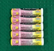 Five Chapstick Pink Lemonade Lip Balm Lot New