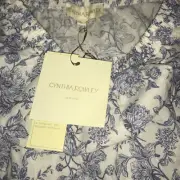 Cynthia Rowley Linen Floral Skirt Size XS NWT