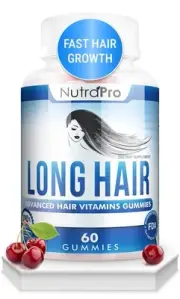 Long Hair Gummies – Anti-Hair Loss for Faster Hair Growth of Weak, Thinning H...