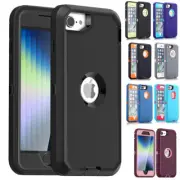 For iPhone 6s 7 8 Plus SE 2020/2022 Case Heavy Duty Shockproof Tough Hard Cover