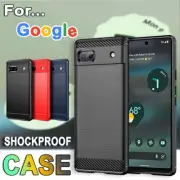 For Google Pixel 6A 6 Pro 5 5A 5G 4 XL 4A Heavy Duty Shockproof Back Case Cover