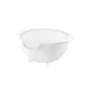 Guzzini 29.5cm Plastic Easy Pouring Colander - White