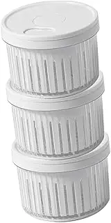 BRIGHTFUFU Berry Keeper Container Fruit Storage Containers for Fridge Small Meal Holders Fridge Organisation