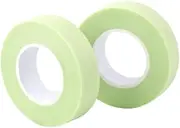 Healeved 2pcs Fixed Tape Eyelash Shield Pads Eyelash Extension Shield Adhesive Fabric Tape Adhesive Eyelash Tapes Green Mascara False Eyelash Tape Medical Tape Breathable Tape