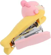 Angoily Cute Mini Mermaid Stapler Portable Cartoon Design for Students Adorable Decorative Stapler Functional Compact Office Stationery for Home Study Spaces