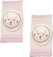 Anti-fall Children's Knee Pads Leg Warmers Safety Newborn Knee Pads Unisex Crawling Pad Knee Pads Kneepads Crawling Knee Pads Cotton Cloth Pink