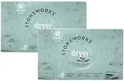 Grab Green Grab Green Stoneworks Natural Dryer Sheets, Rain, 2 Pack, Rain, 80 Count