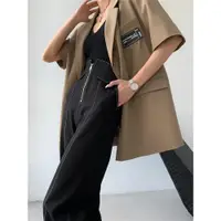 在飛比找ETMall東森購物網優惠-PAPERLLL設計款超高腰通勤長褲