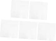5pcs Sheets Woven Mesh Sheet Making Canvas Bag Grid Purse Making Templates Crochet Bag Supplies Embroidery Tool Embroidery Project Bag Canvas Bag Plastic White