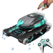 RC Stunt Tank with Light, Watch Gesture Sensor RC Tank Toy, 360 Rotation Remo...