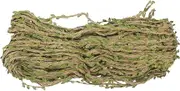 Operitacx Artificial Greenery Garland Faux Jute Rope Vine with Realistic Leaves for Jungle Themed Birthday Parties Weddings and Home Decor Easy to Install Versatile Decoration