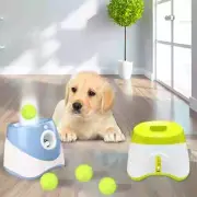 Auto Dog Ball Launcher for Small To Medium Dogs,Tennis Launcher Pet Training New