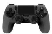PS4 DualShock Compatible Wireless Controller Gamepad Remote with Android USB Charging Port Gaming Controller-Black