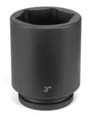 Grey Pneumatic 1"DRX7/8"DP 1" Drive 6 Point Fractional Deep Impact Socket 7/8