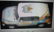 GOLD COAST TITANS 2012 NRL MODEL CAR IN BOX BRAND NEW!!