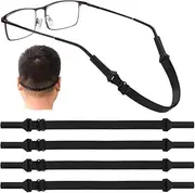 [Generic] Thickened sports anti slip glasses rope sleeve, adjustable mirror foot anti slip running ball fixed strap