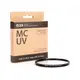 ELVA 多層鍍膜超薄 MC UV 相機鏡頭濾鏡 82 毫米