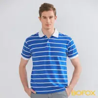 在飛比找momo購物網優惠-【BOFOX 寶狐】海軍風條紋POLO衫
