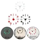 3D Dimensional Clock, DIY 3D Wall Clock, Living Room Office Decorations (16)